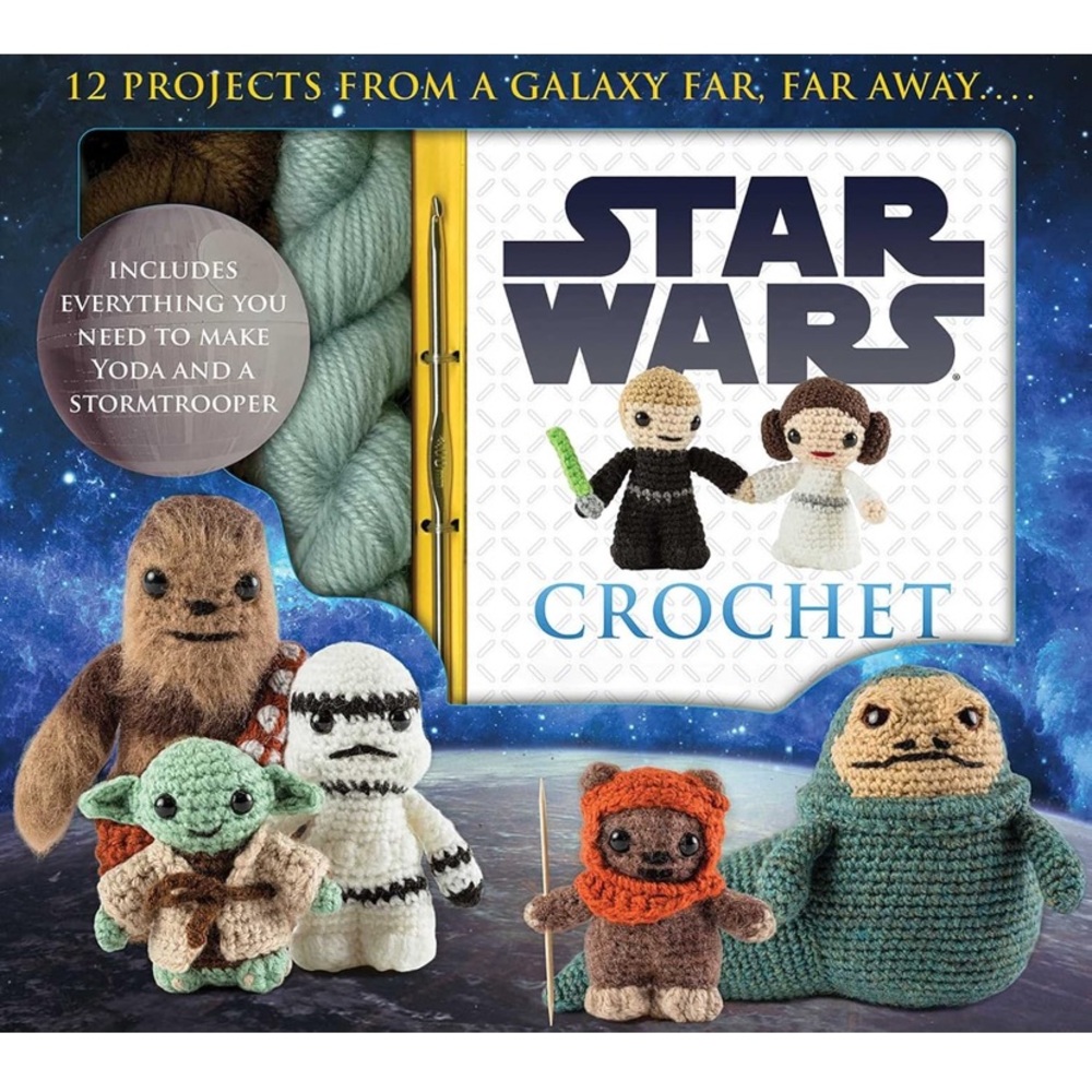 Star Wars Stormtrooper & Yoda Crochet Kit NEW
